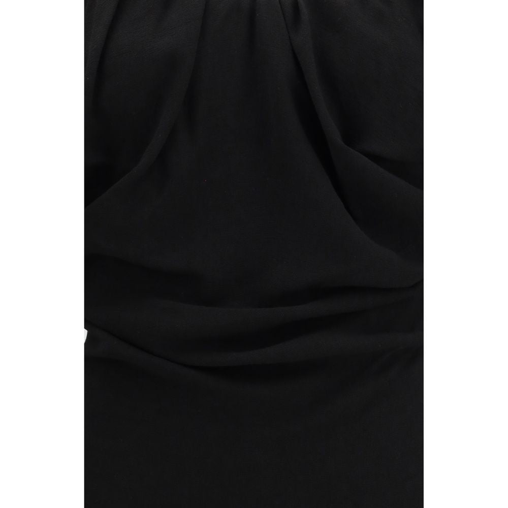 Vivienne Westwood Black Viscose Casual Dress