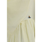 Vivienne Westwood Bicolor Cotton Casual Dress