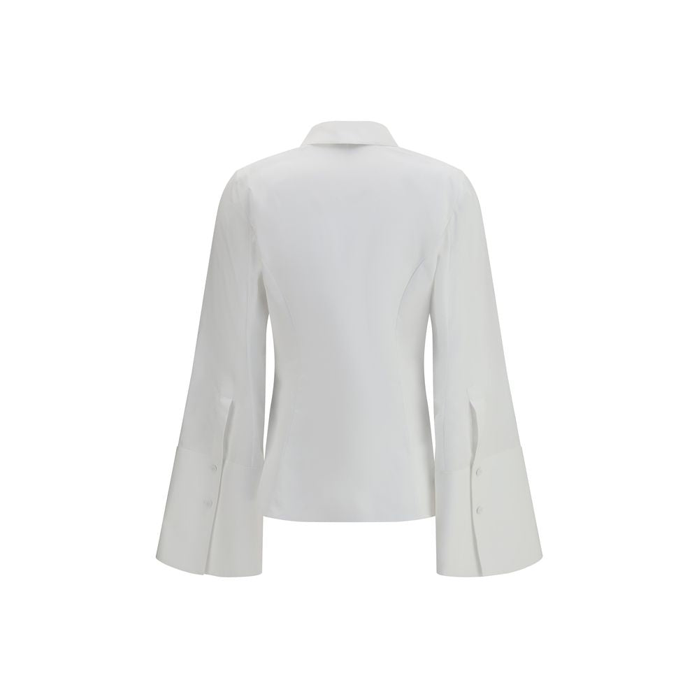 Gabriela Hearst White Cotton Dress Shirt