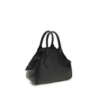 Vivienne Westwood Black Calf Leather Bos Taurus Shoulder Bag