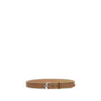 Fendi Brown Calf Leather Bos Taurus Belt