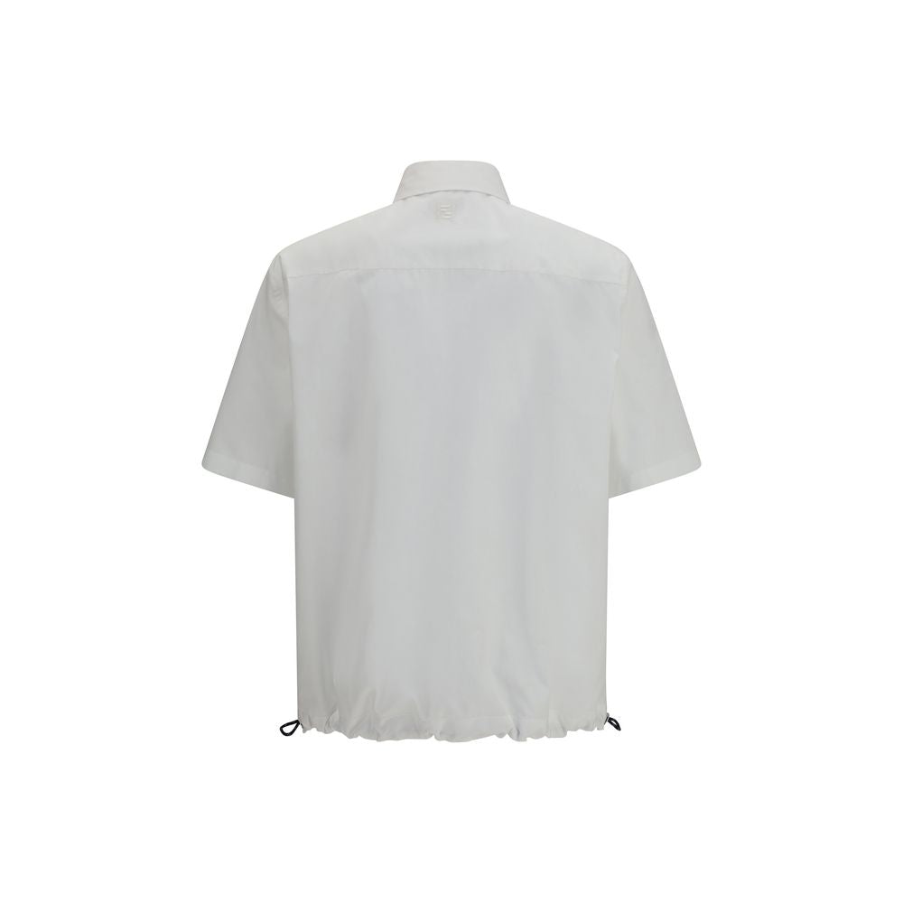Fendi White Cotton Shortsleeve Shirt