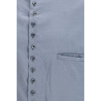 Giorgio Armani Gray Silk Shirt