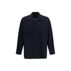 Giorgio Armani Blue Cotton Shirt