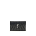 Saint Laurent Black Calf Leather Bos Taurus Shoulder Bag
