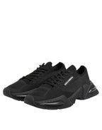 Dolce & Gabbana Black Airmaster Low Top Men Sneakers Shoes