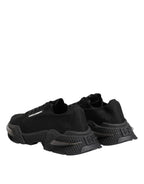 Dolce & Gabbana Black Airmaster Low Top Men Sneakers Shoes