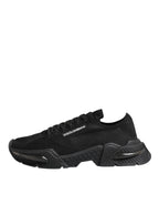 Dolce & Gabbana Black Airmaster Low Top Men Sneakers Shoes