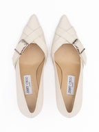 Jimmy Choo Milk Calf Leather Alix 60 Pumps
