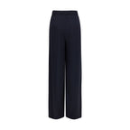 Gucci Blue Viscose Casual Pants