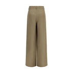 Giorgio Armani Beige Linen Casual Pants