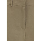 Giorgio Armani Beige Linen Casual Pants