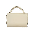 Coccinelle Bianco Leather Women Handbag