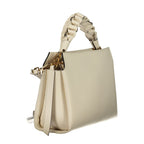 Coccinelle Bianco Leather Women Handbag