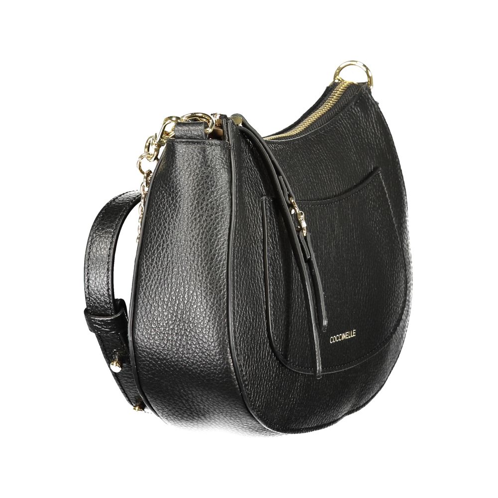 Coccinelle Black Leather Handbag