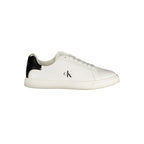 Calvin Klein White Polyester Athletic Sneakers