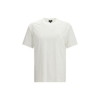 Giorgio Armani White Cotton T-Shirt