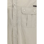 Dolce & Gabbana Beige Cotton Dress Shirt