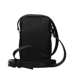 Versace Black Leather Crossbody Bag