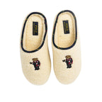 Ralph Lauren Beige Cotton Slippers
