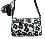 Michael Kors Floral Crossbody Tech Attachment Bag Purse