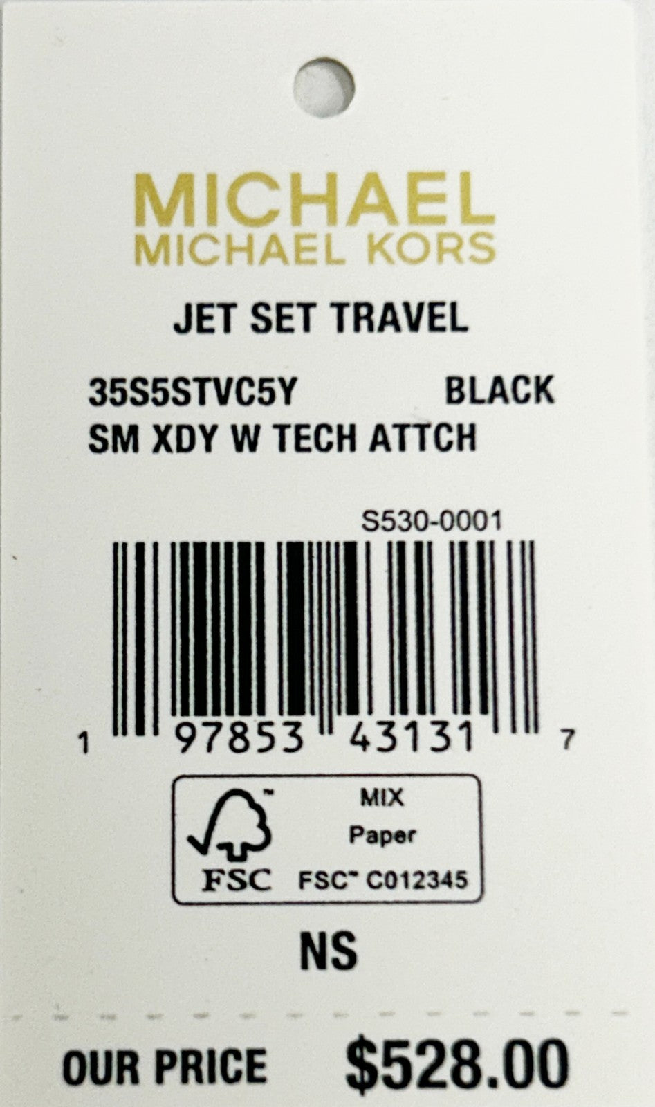 Michael Kors Floral Crossbody Tech Attachment Bag Purse