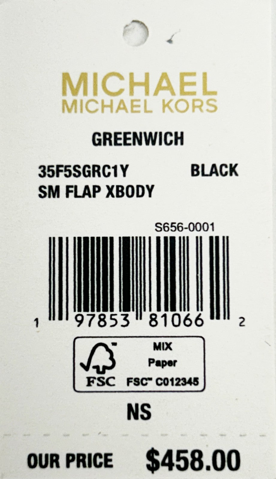 Michael Kors Greenwich Small Flap Shoulder Crossbody Bag