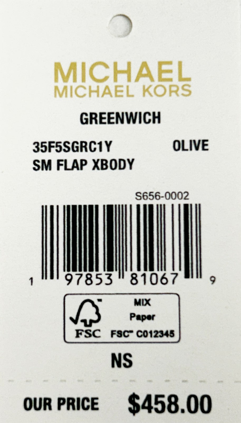 Michael Kors Greenwich Small Flap Shoulder Crossbody Bag