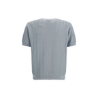 Giorgio Armani Gray Silk Sweatshirt