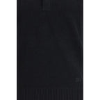 Dolce & Gabbana Black Cotton Polo Shirt