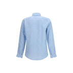 Brooksfield Blue Linen Shirt