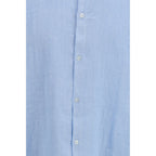 Brooksfield Blue Linen Shirt