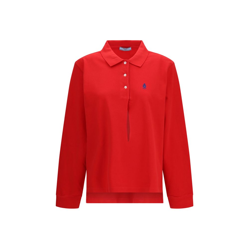 Prada Multicolor Cotton Polo Shirt