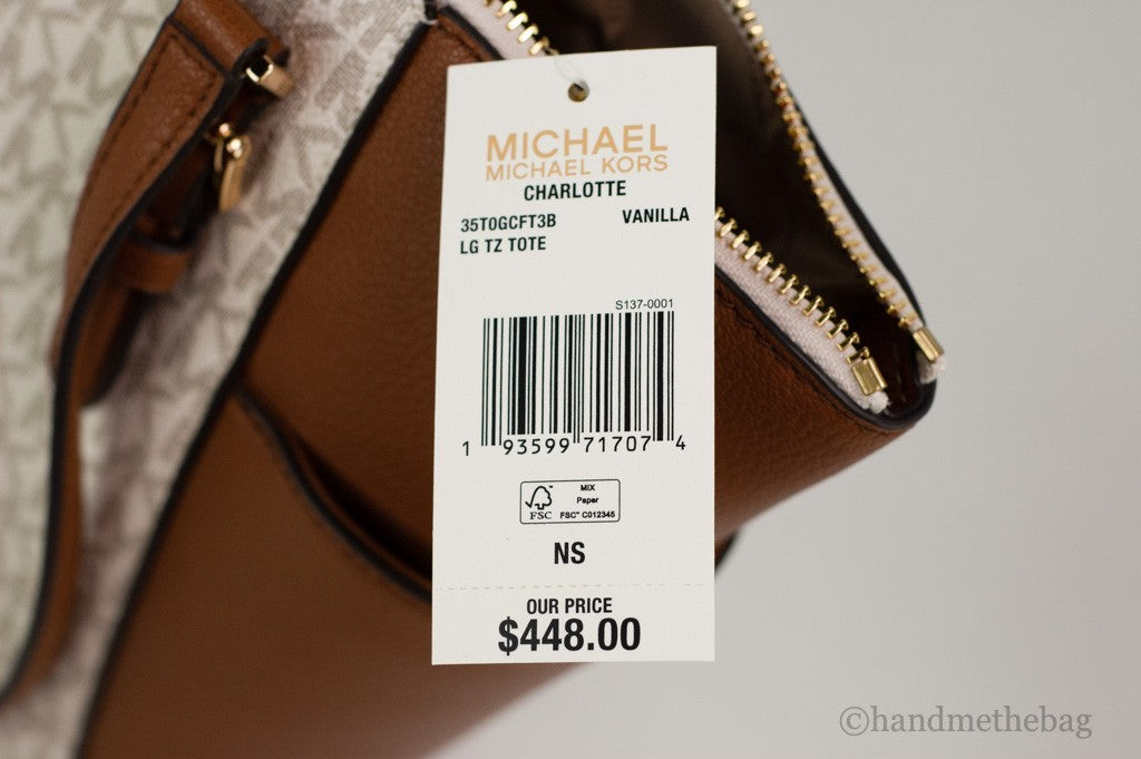 Michael Kors Michael Kors Women Leather Shoulder Tote Bag Purse Handbag+Double Zipper Wallet