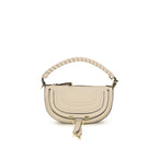 Chloé Beige Calf Leather Bos Taurus Shoulder Bag