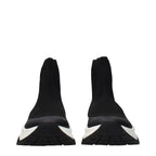 Jimmy Choo Black Fabric Ankle Boots