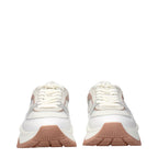 Jimmy Choo White Fabric Sneakers