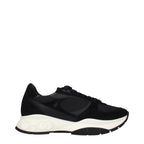 Jimmy Choo Black Fabric Athletic Sneakers