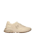 Jimmy Choo Beige Fabric Low Top Sneakers