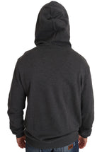 Dolce & Gabbana Gray Hooded Red Crystal Heart Gun Sweater