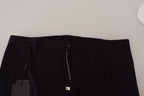 Authentic Designer Authentic Designer Dolce & Gabbana Blue Stretch Cotton Slim Trousers Chinos Pants