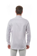 Bagutta White Cotton Men's Shirt