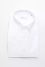 Robert Friedman White Cotton Men's Shirt