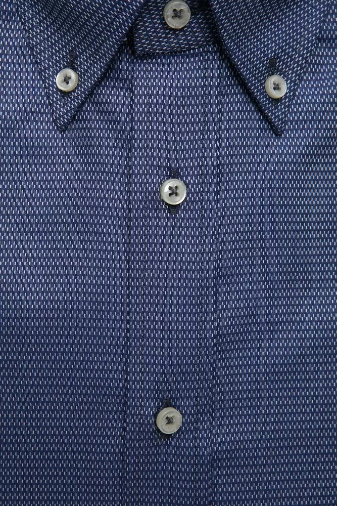 Robert Friedman Blue Cotton Mens Shirt