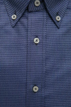Robert Friedman Blue Cotton Mens Shirt