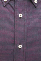 Robert Friedman Black Cotton Men Shirt