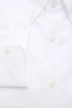 Robert Friedman White Cotton Men's Shirt