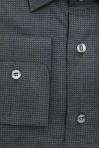 Robert Friedman Black Cotton Men's Shirt