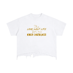 Vintage Wash Boxy Distressed Hem T-Shirt