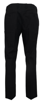 Authentic Designer Authentic Designer Dolce & Gabbana Gray Wool Stretch Dress Formal Slim Fit Pant
